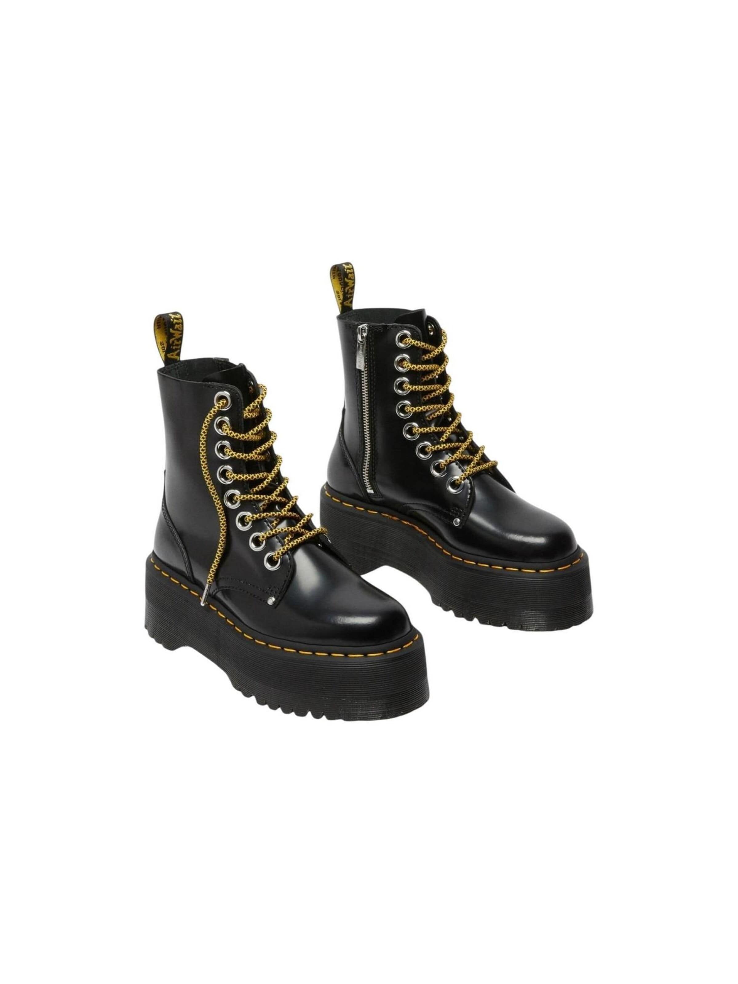 Dr. Martens Lace-up bootie 'JADON MAX BUTTERO 25566001' in Black