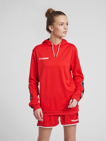 Hummel Sportief sweatshirt in Rood: voorkant