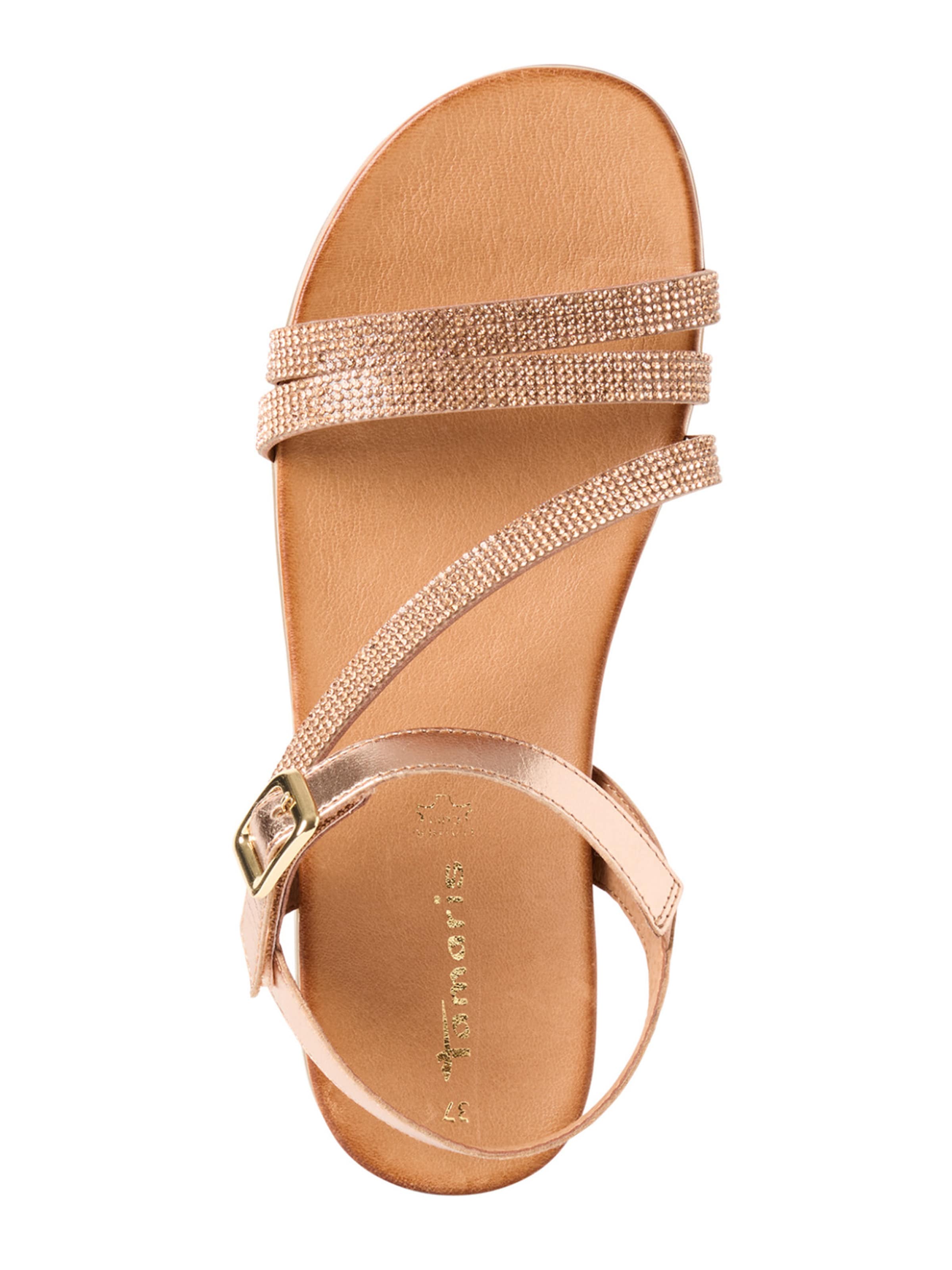 Tamaris Strap sandal in Pink