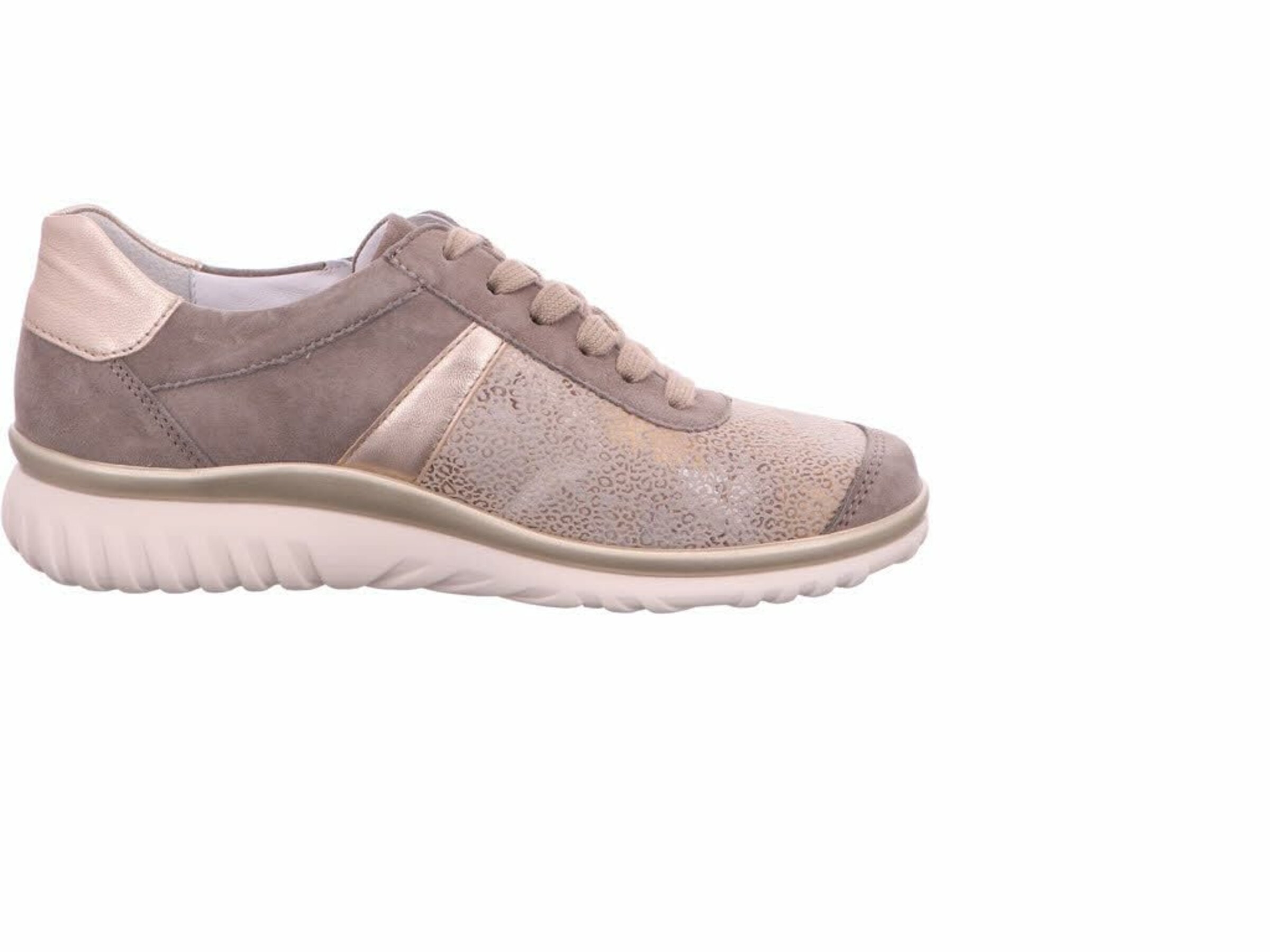 SEMLER Schnürschuh in Beige