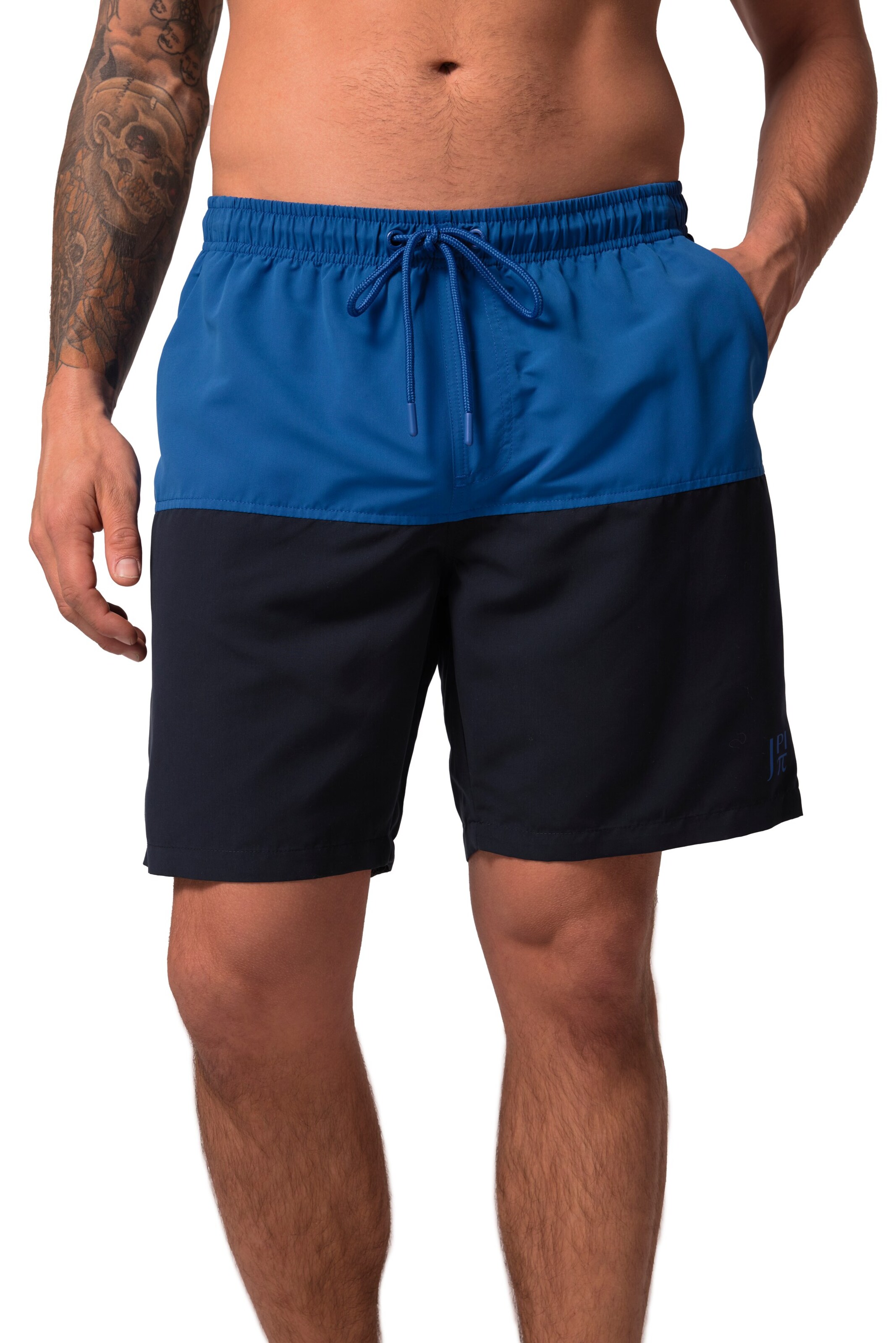 JAY-PI Board Shorts in Blue: front