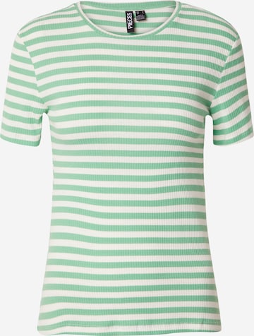 PIECES Shirt 'RUKA' in Groen: voorkant