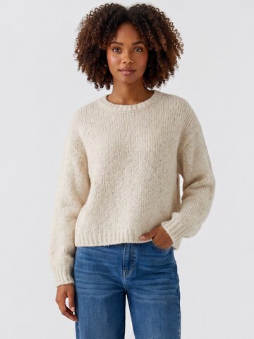 OUI Pullover in Beige: Vorderseite