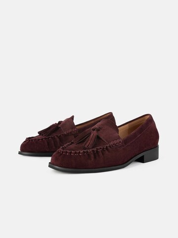 L37 HANDMADE SHOESSlip On cipele 'HOLD ME CLOSE' - crvena boja