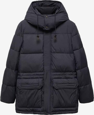 MANGO MAN Winter Parka 'Dolipa' in Grey: front