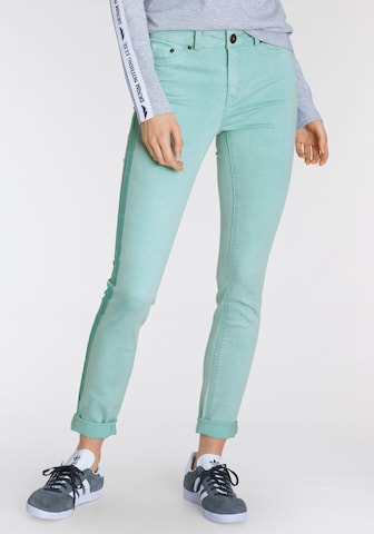ARIZONA Skinny Jeans in Green: front