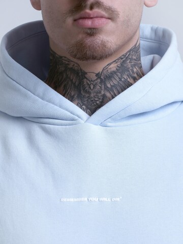 Remember you will die Sweatshirt 'Remember' in Blue
