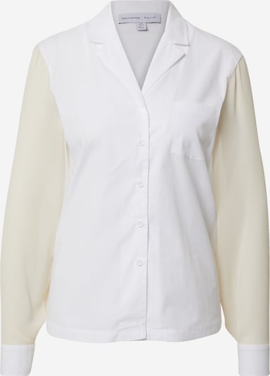 NU-IN Μπλούζα σε μπεζ / λευκό, Άποψη προϊόντος