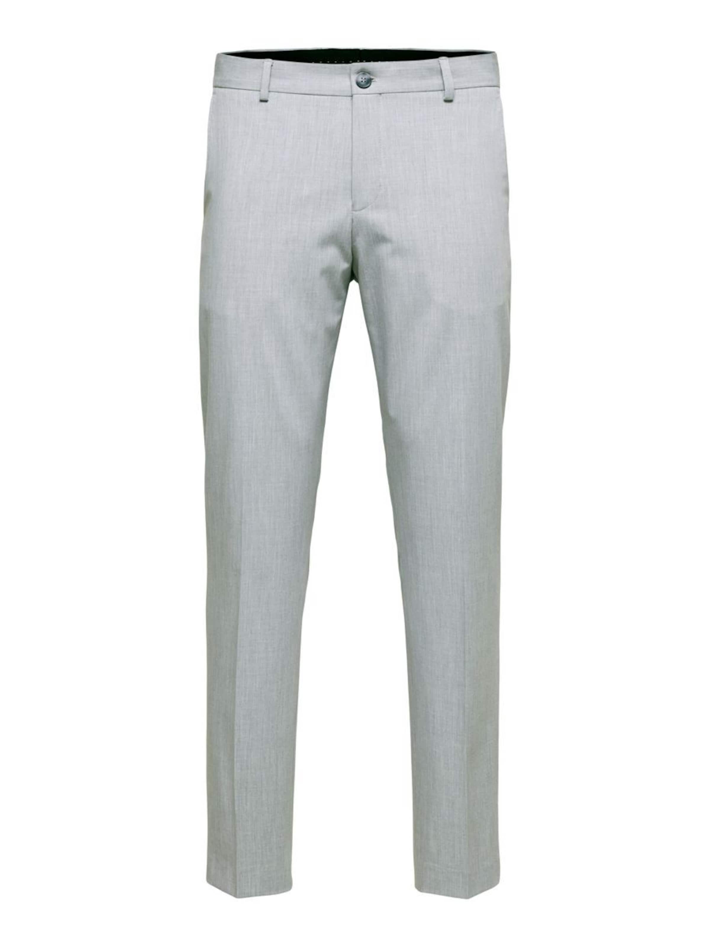 Slimfit Pantaloni con piega frontale 'SLHLiam' di SELECTED in grigio: frontale