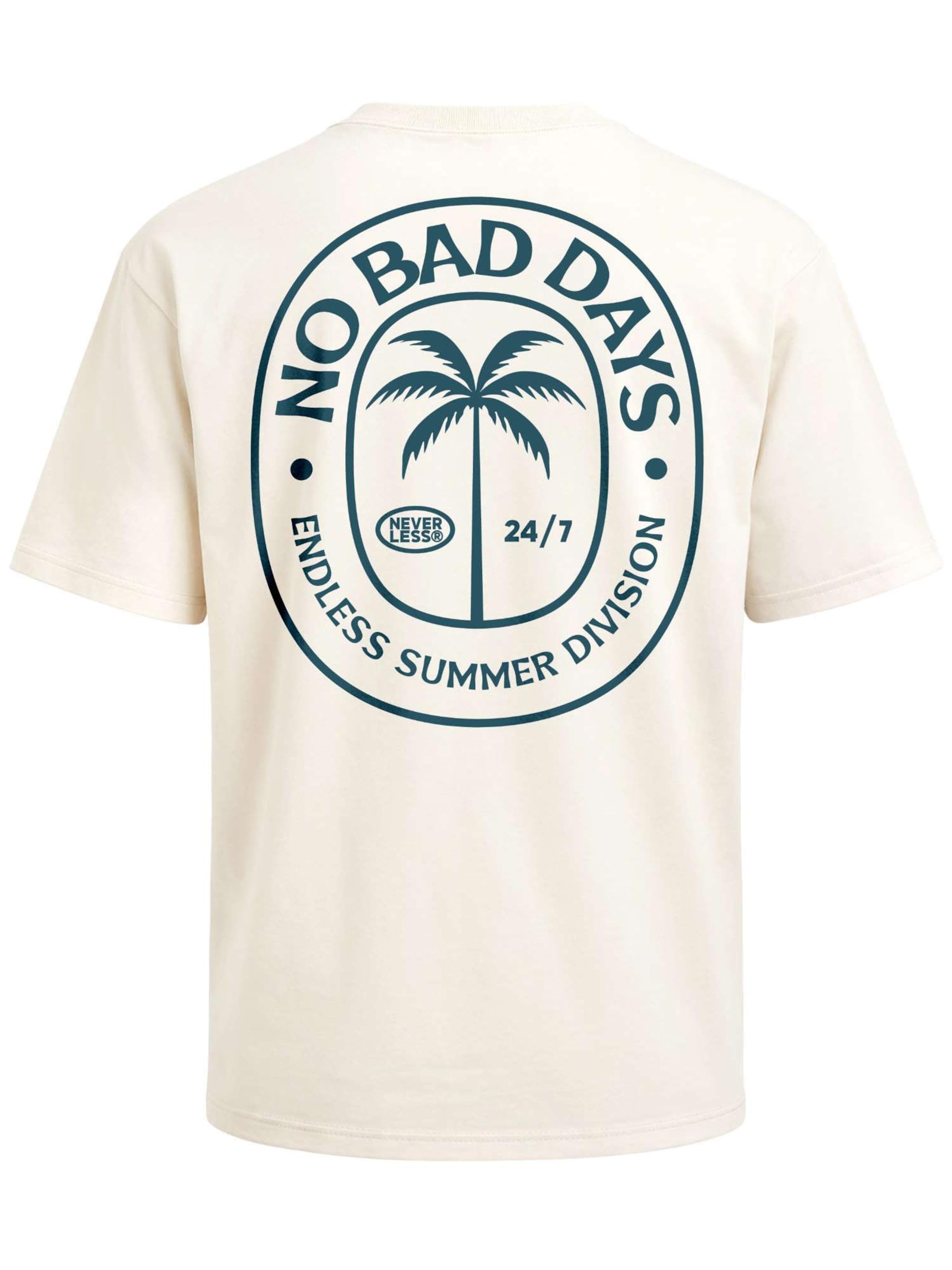 Neverless Shirt 'Summer Division'‌‌‌‌‌‌‌‌ in Beige