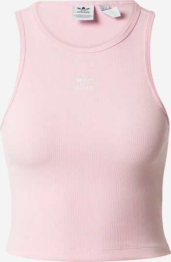 Top 'Adicolor Essentials Rib' ADIDAS ORIGINALS di colore rosa / bianco, Visualizzazione prodotti