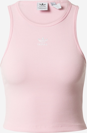 ADIDAS ORIGINALS Top 'Adicolor Essentials Rib' u roza / bijela, Pregled proizvoda