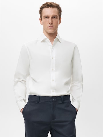 MANGO MAN Regular fit Üzleti ing 'ZEUS' - fehér: elől