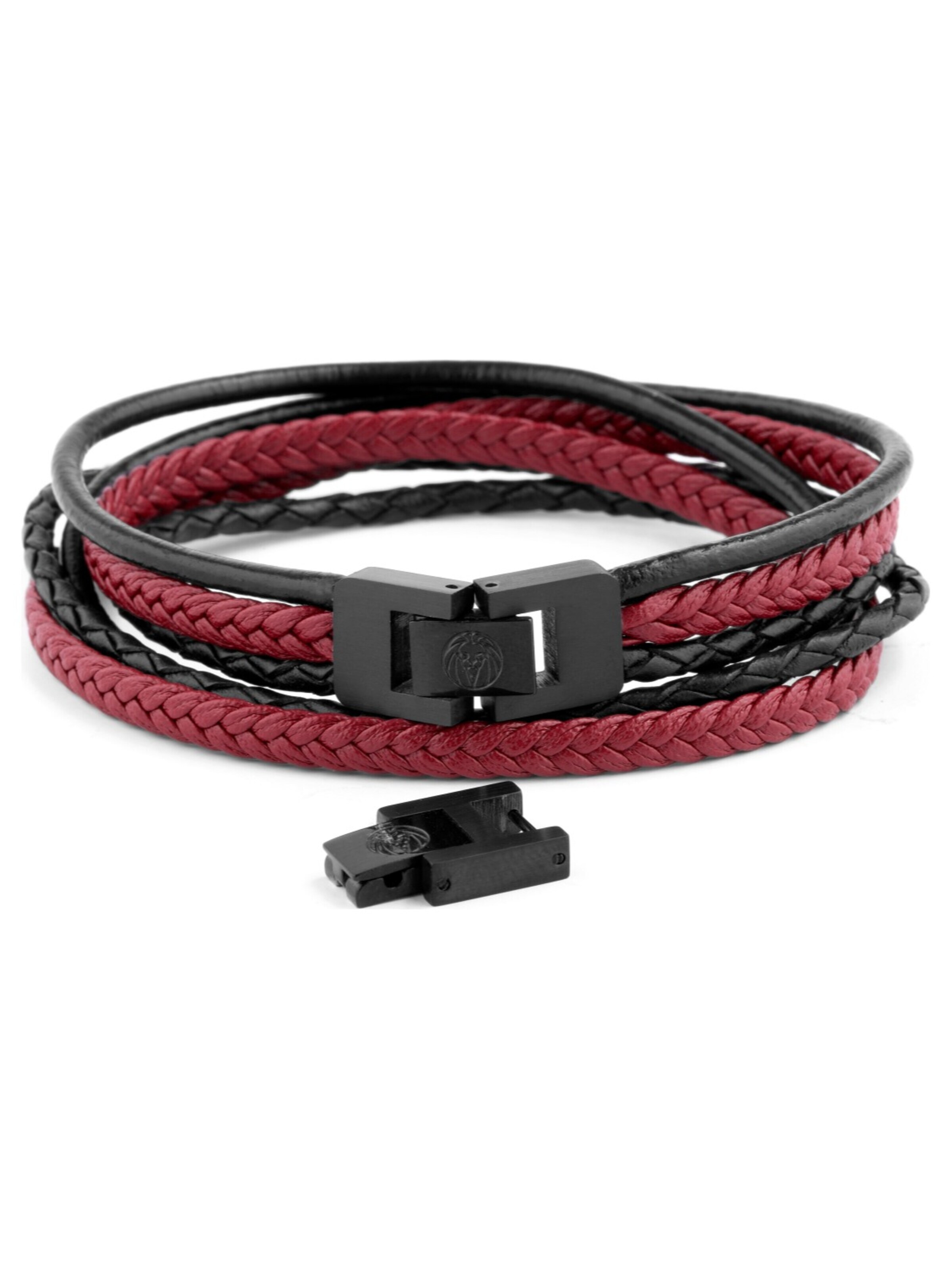 Lucleon Bracelet 'Roy' in Red