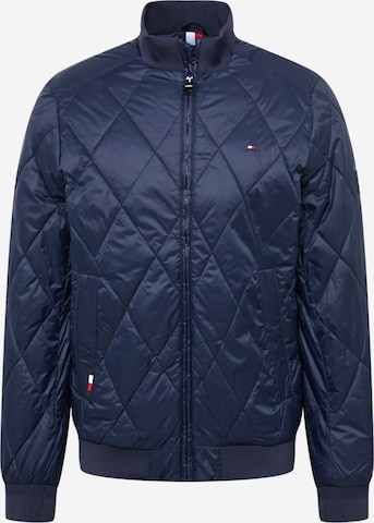 TOMMY HILFIGER Between-season jacket in Blue: front