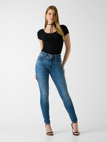 GUESS Skinny Jeans 'Shape Up' in Blue