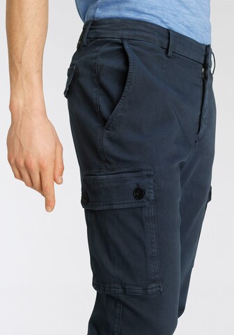 REPLAY Slimfit Cargohose in Grün