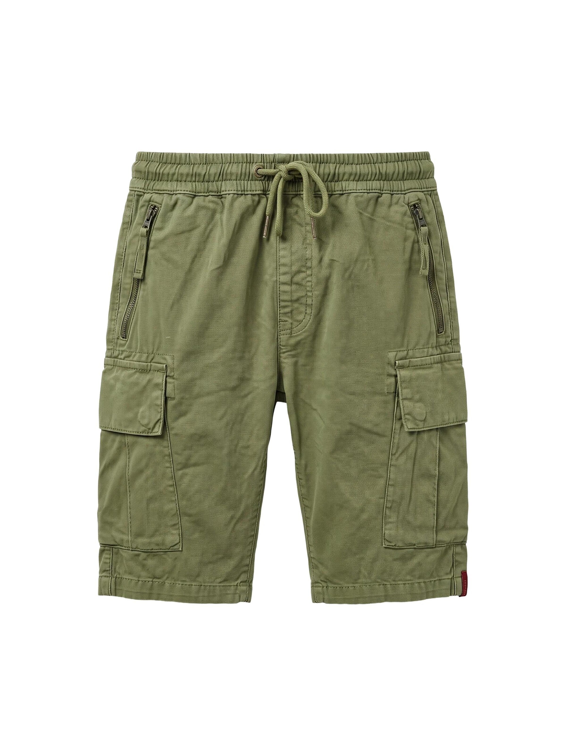 ALPHA INDUSTRIES Regular Pants in Green: front