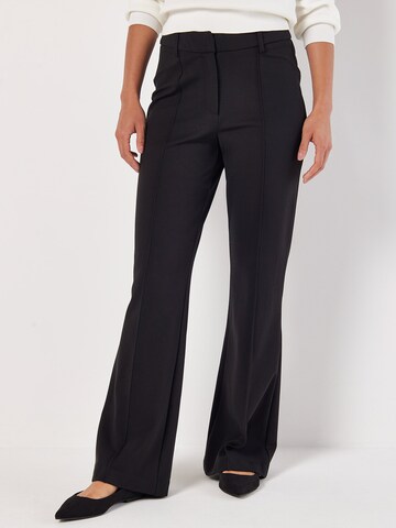 Apricot Regular Broek ' ' in Zwart: voorkant