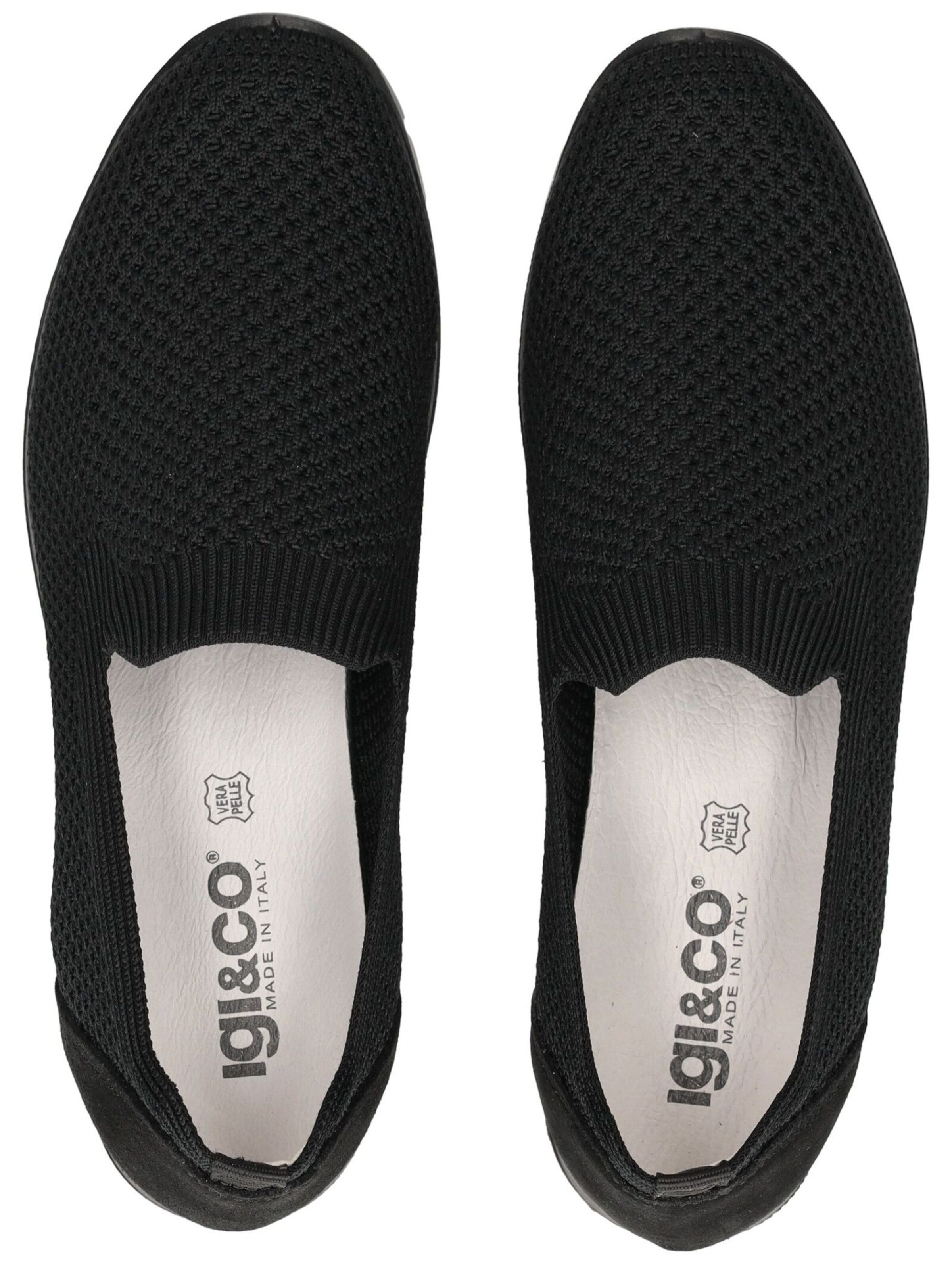 IGI&CO Slip-Ons in Black