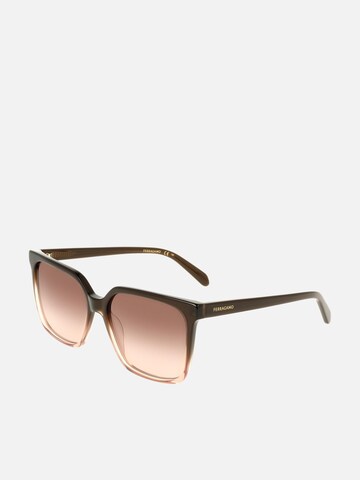 Lunettes de soleil FERRAGAMO en marron
