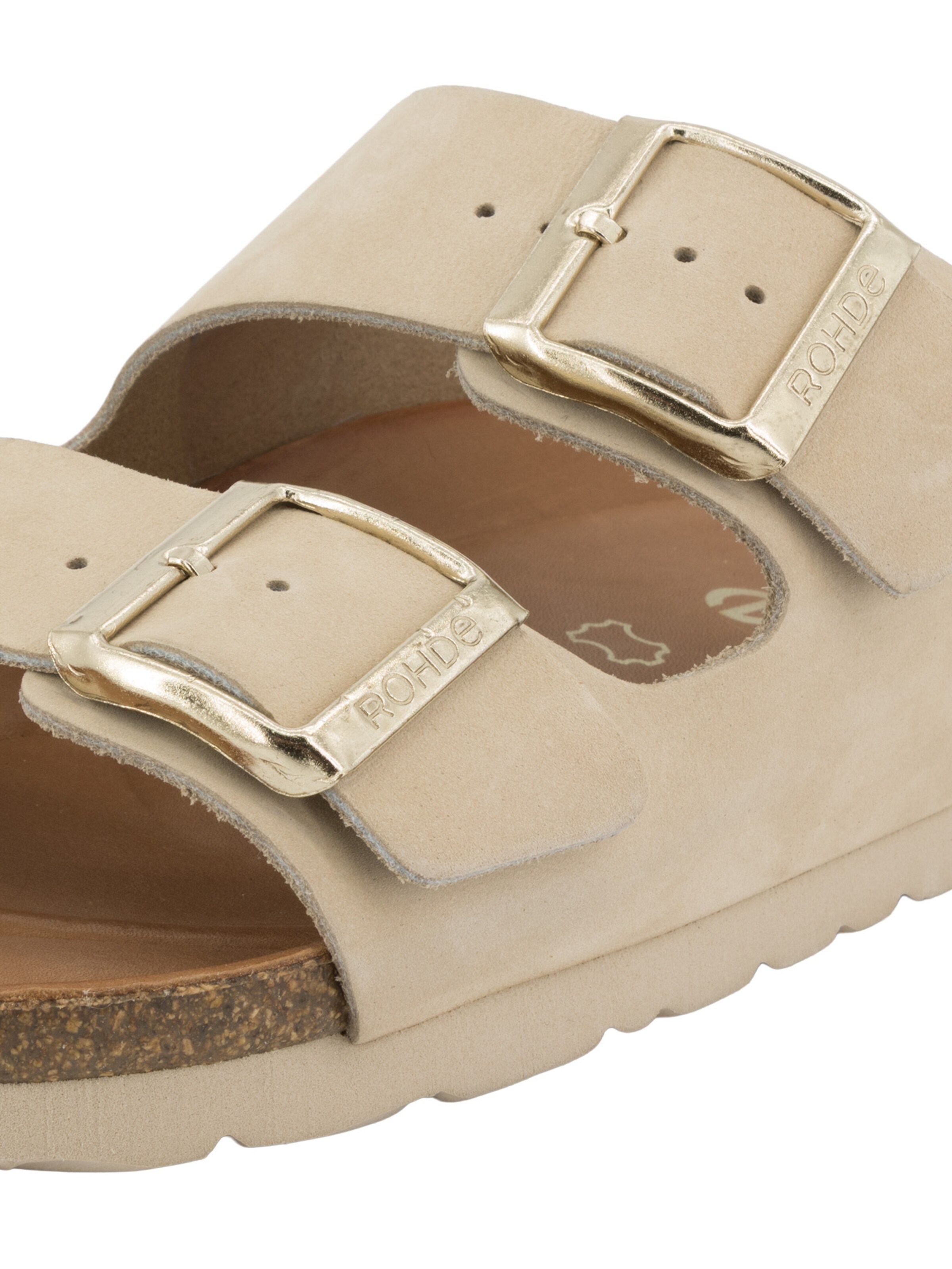 ROHDE Mules 'Alba' in Beige