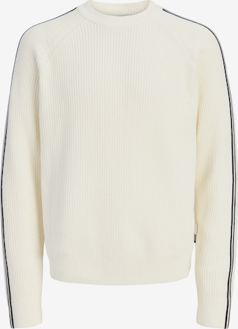 JACK & JONES Pullover 'JCOTRACE' in Beige: Vorderseite