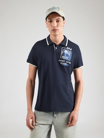 CAMP DAVID Shirt in Blue: front