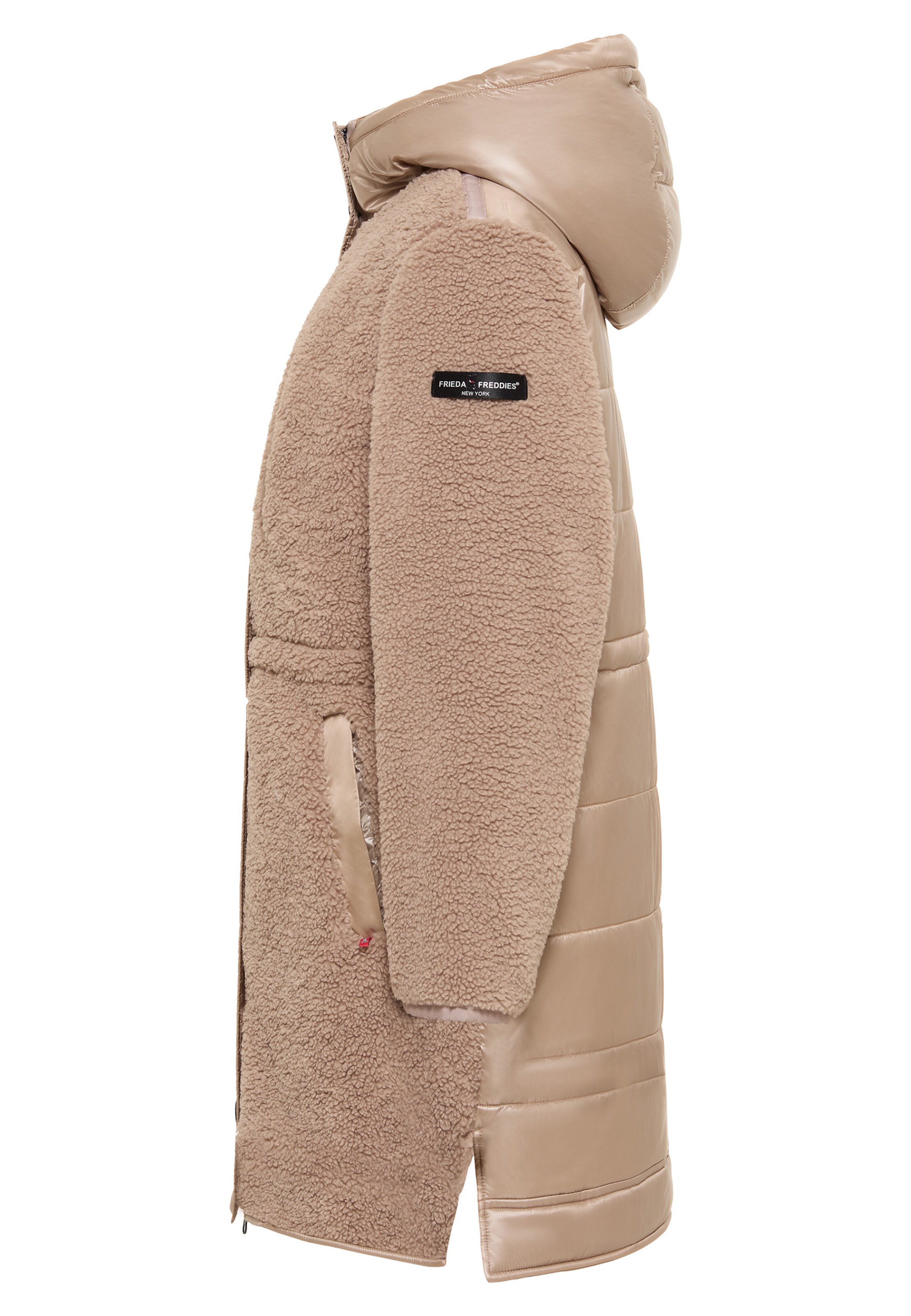 Frieda & Freddies NY Winter Coat 'Hazel' in Beige