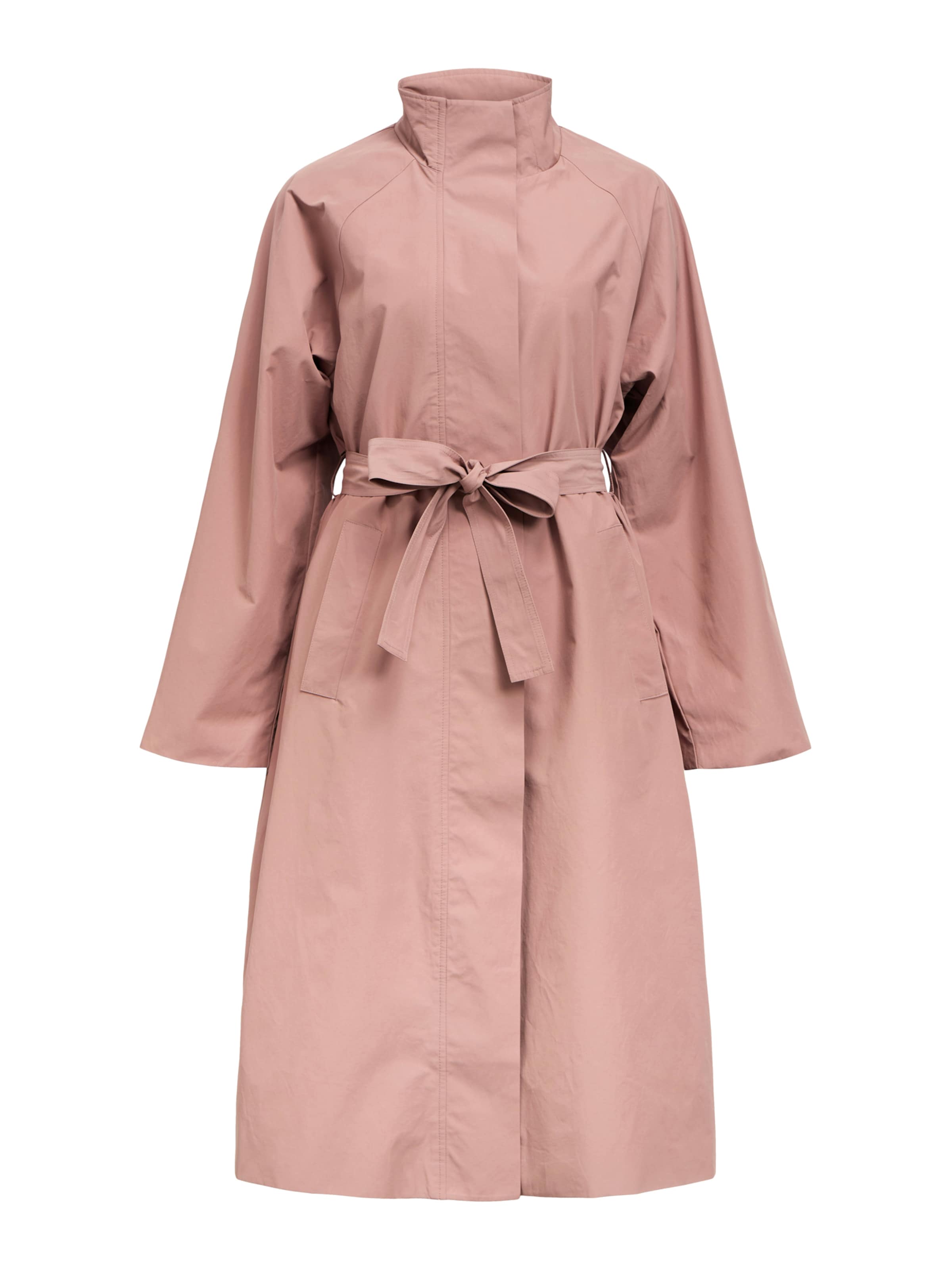 Cappotto di mezza stagione 'OBJELISA' di OBJECT in lilla: frontale