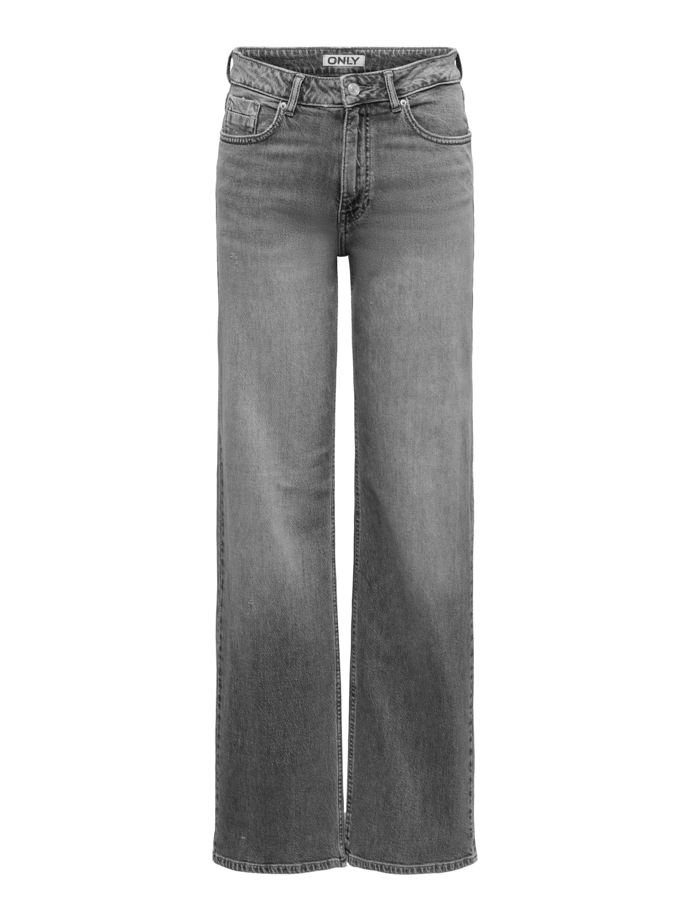 ONLY Wide leg Τζιν 'ONLJUICY' σε γκρι: μπροστά