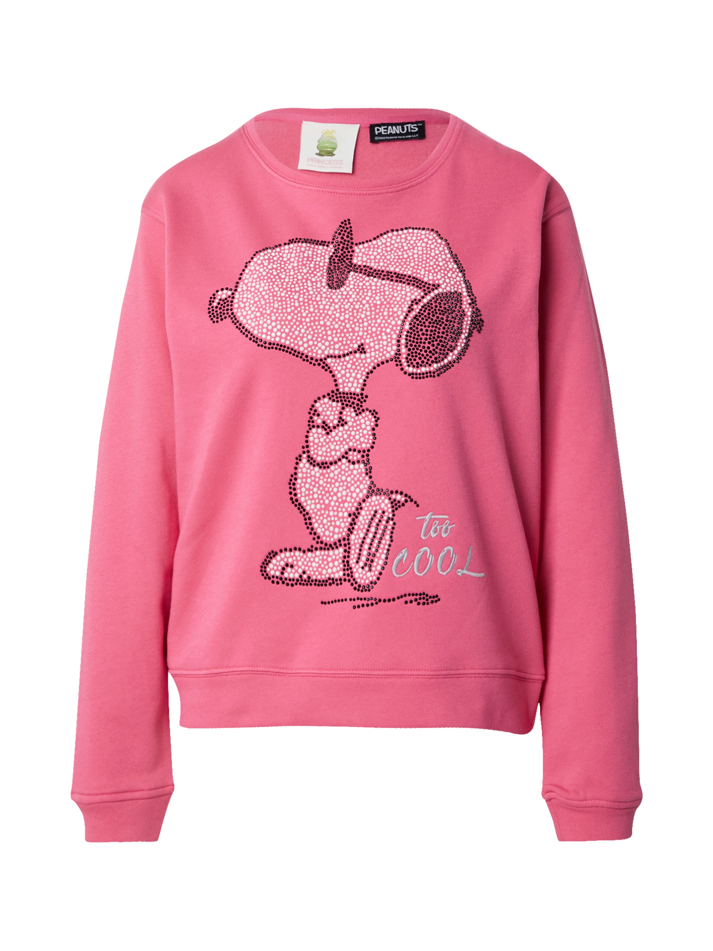 PRINCESS GOES HOLLYWOOD Tréning póló 'Cool Snoppy' - rózsaszín: elől