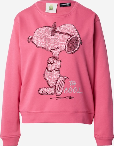 Bluză de molton 'Cool Snoppy' PRINCESS GOES HOLLYWOOD pe gri / roz / negru / alb, Vizualizare produs