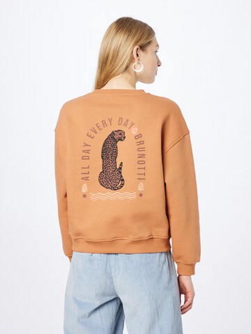 BRUNOTTI Sports sweatshirt 'Eldora' in Brown