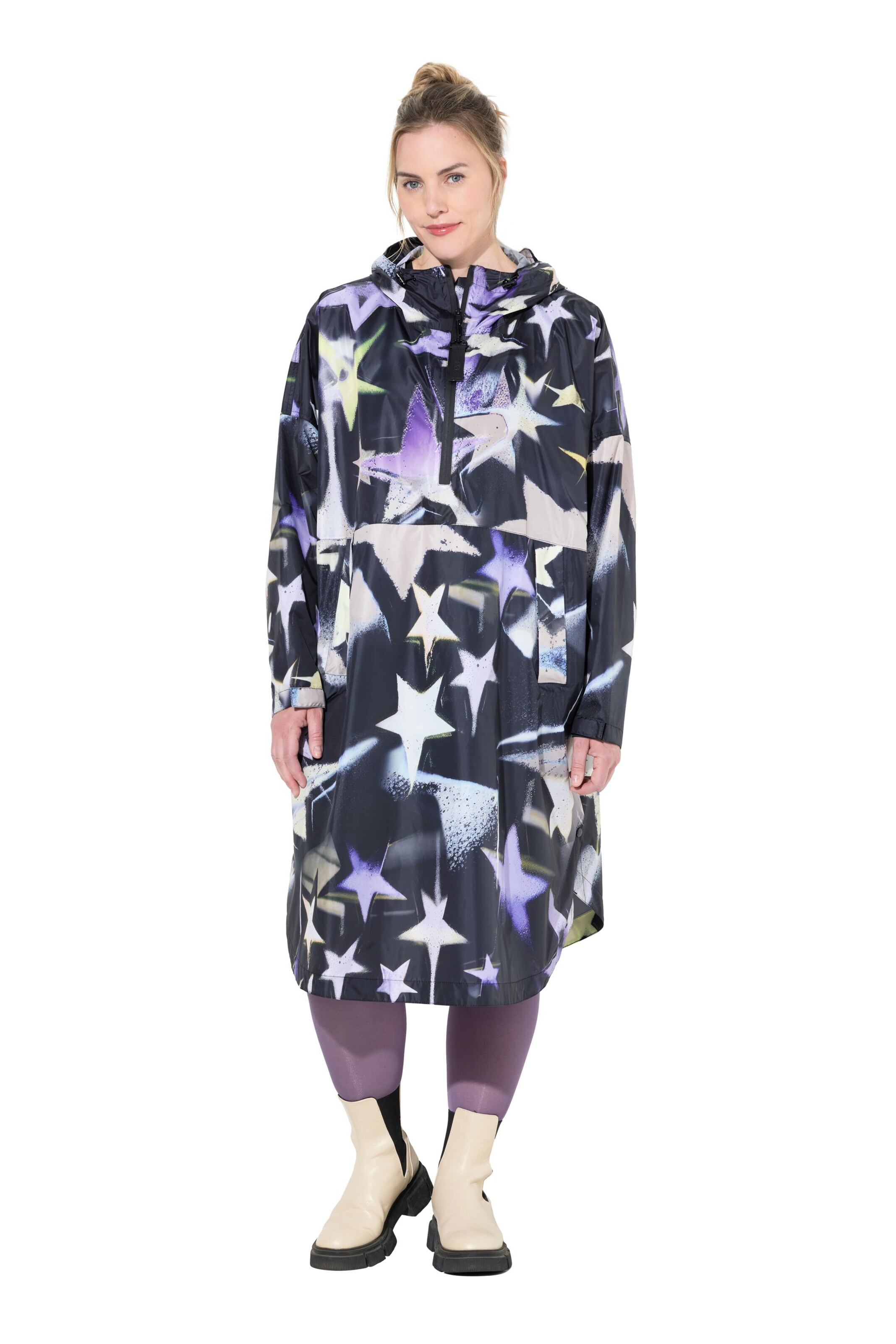 Veste mi-saison LAURASØN en noir : devant