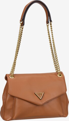 GUESS Shoulder Bag 'Laryn Convertible' in Brown: front