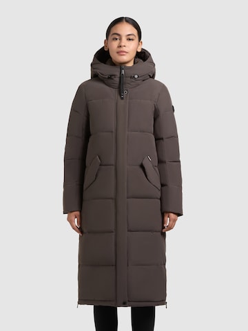 Cappotto invernale 'Cami' di khujo in grigio: frontale
