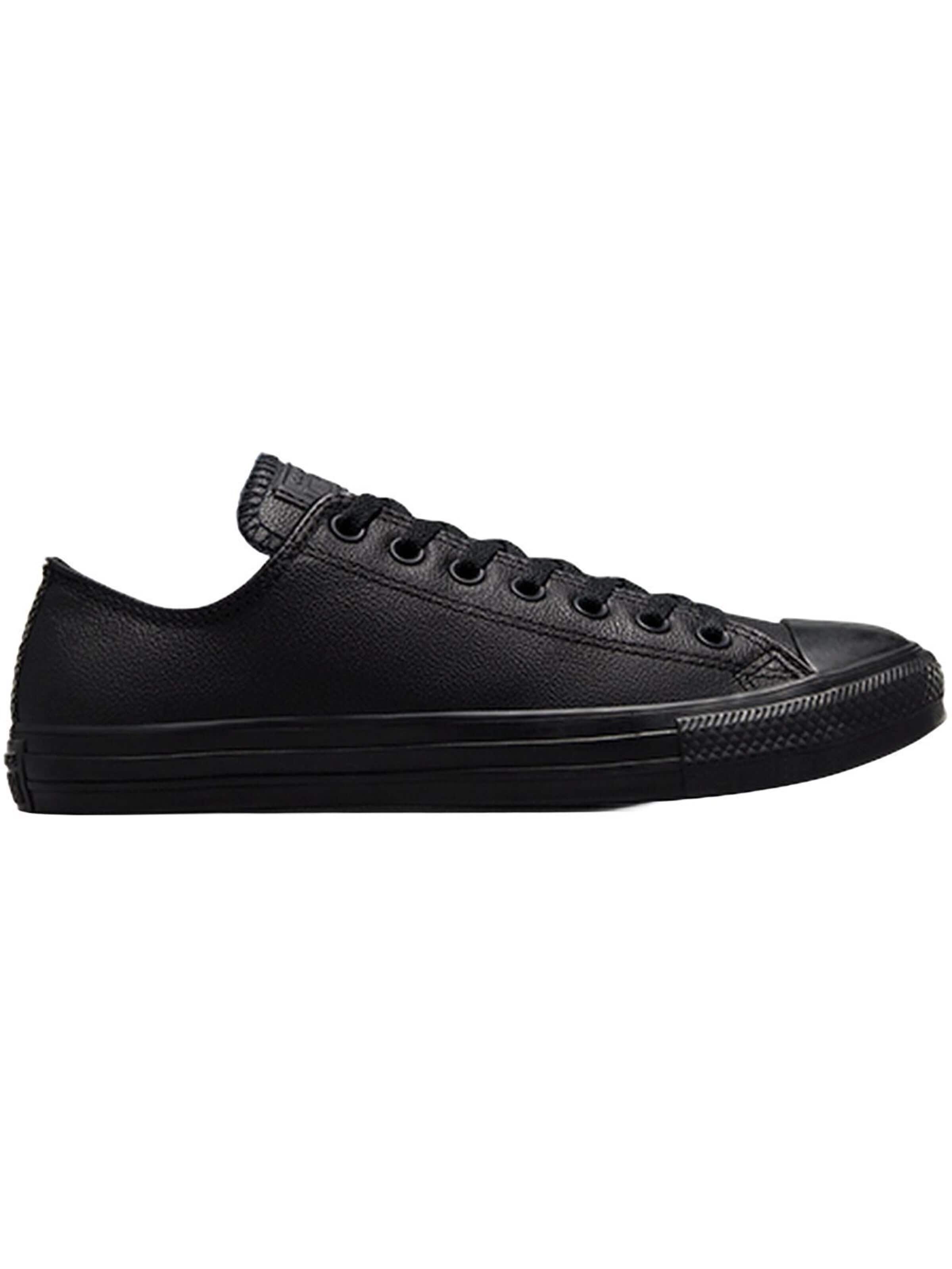 CONVERSE Sneaker low 'Converse Chuck Taylor Ox Leather'‌‌‌‌ in Schwarz: Vorderseite