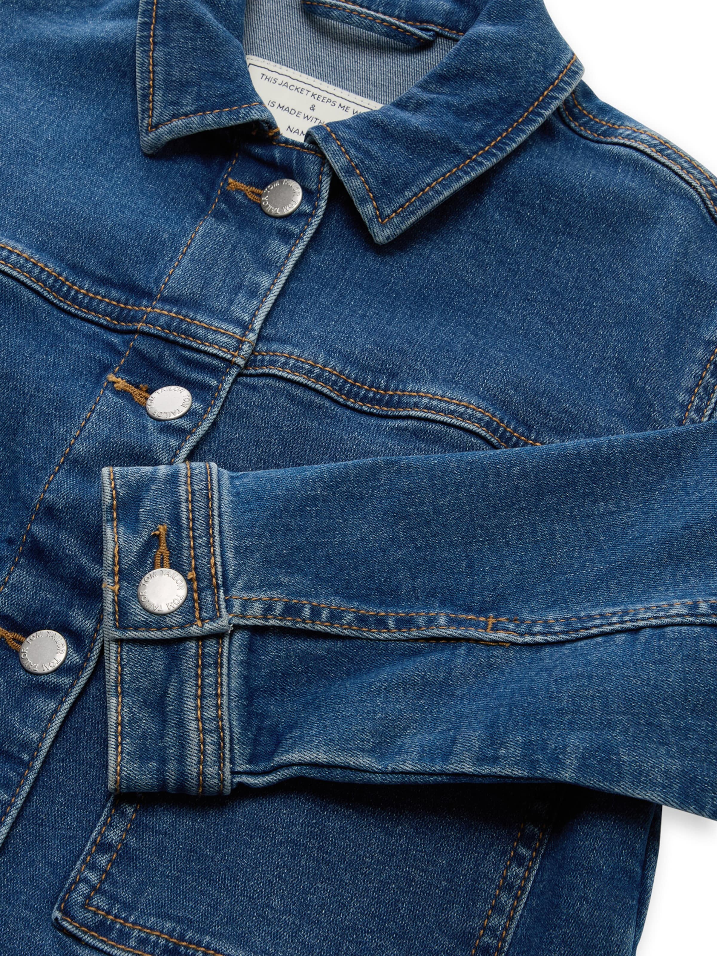 TOM TAILOR Between-season jacket in Blue