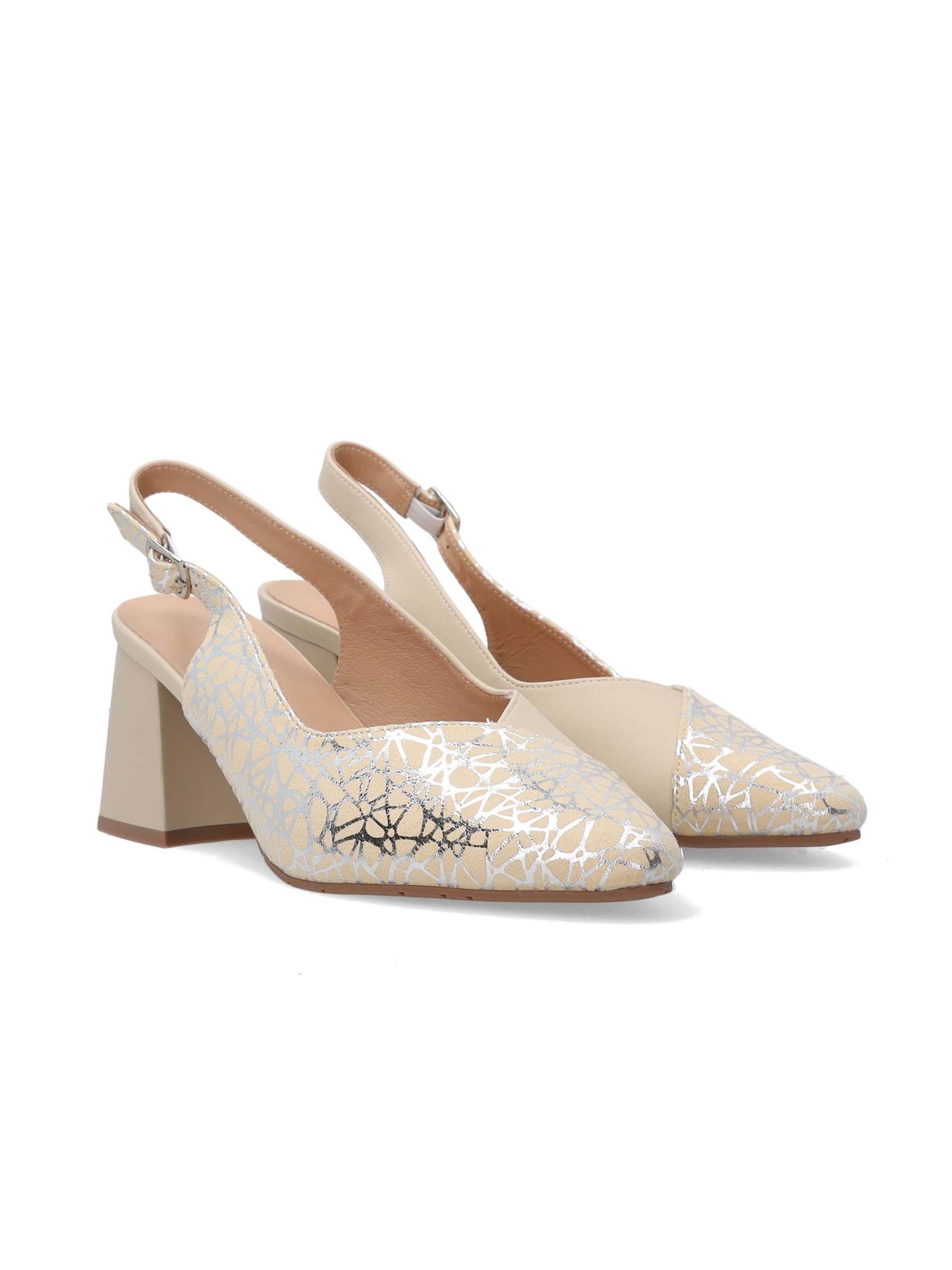 VENEZIA Slingback Pumps 'Venezia' in Beige