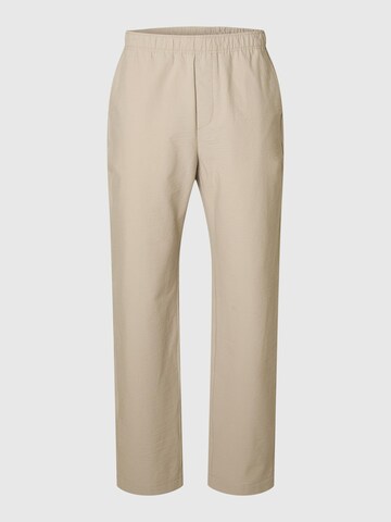 SELECTED HOMME regular Bukser i beige