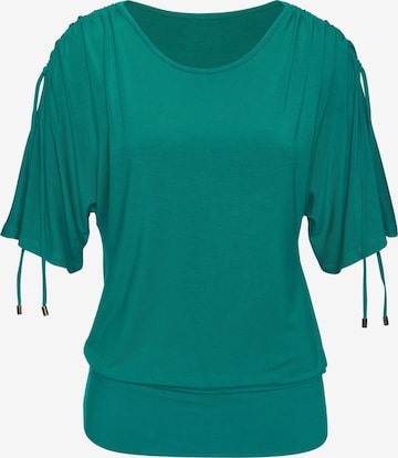 LASCANA Shirt in Green: front