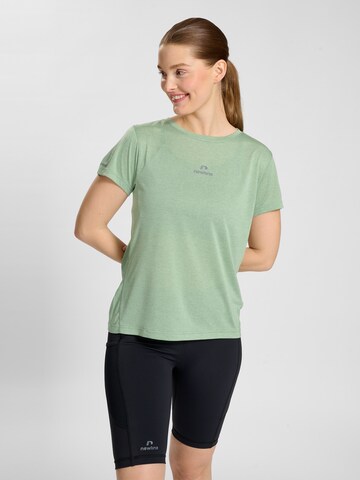 Newline Performance Shirt 'Cleveland' in Green: front