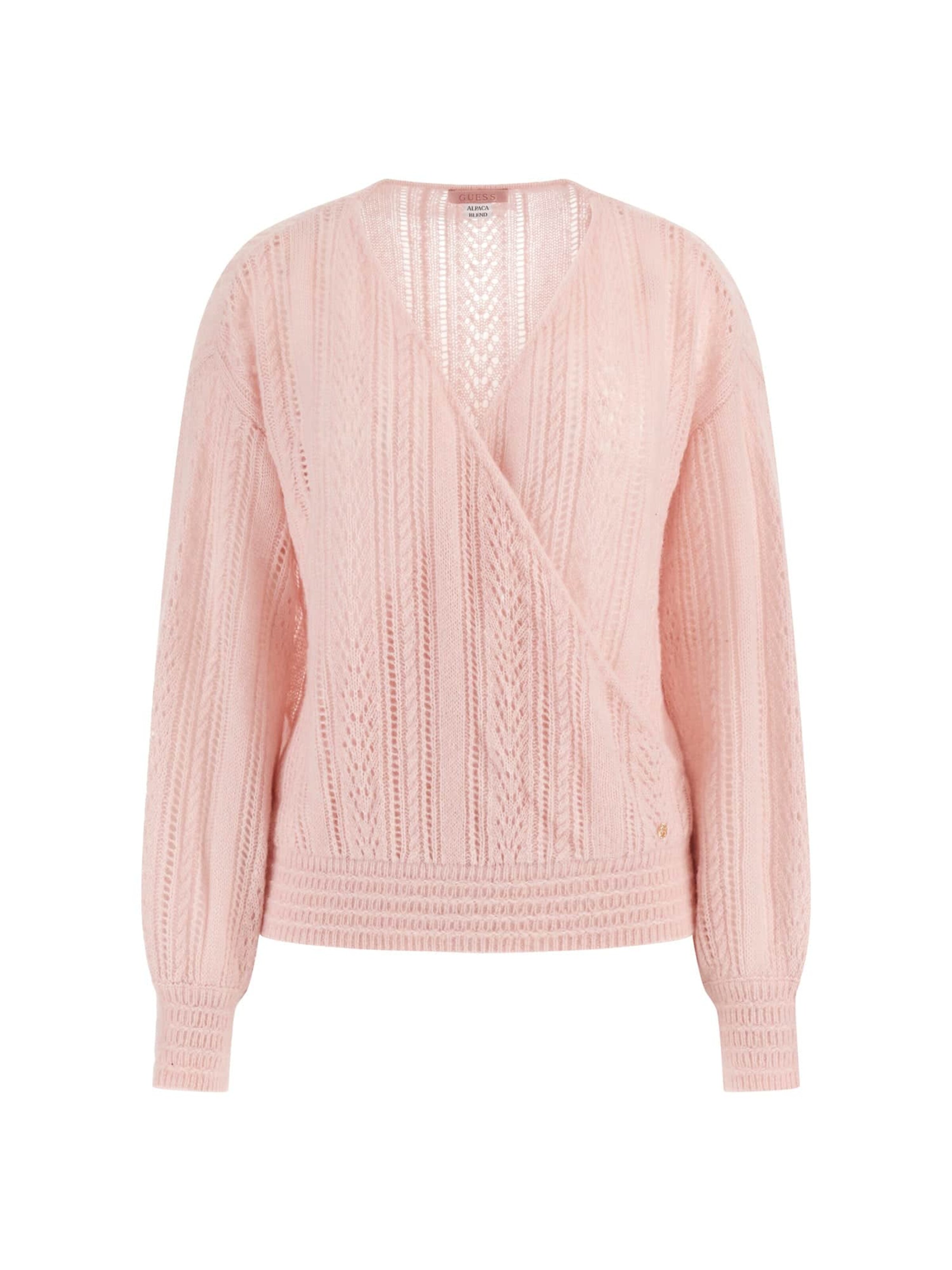 GUESS Sweater in Pink: front
