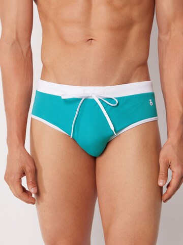 CALZEDONIA Board Shorts 'MALINDI' in Blue: front