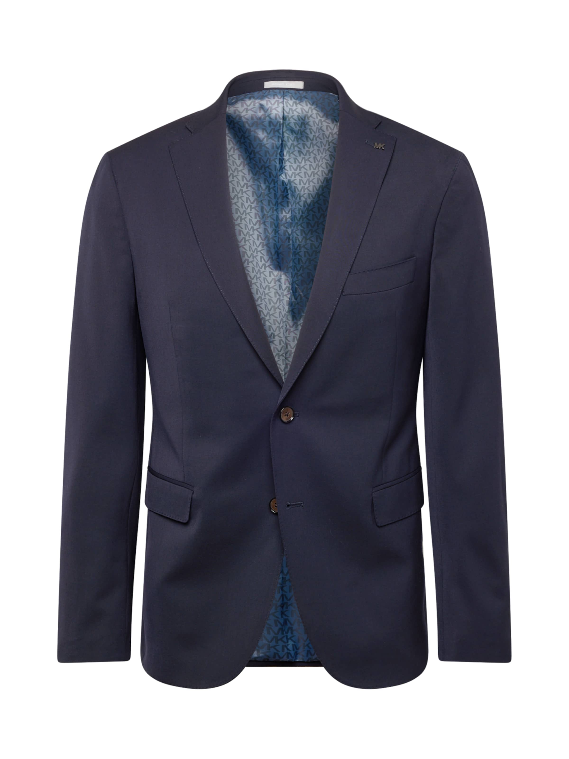 Michael Kors Regular fit Бизнес сако в синьо: отпред