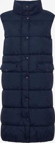 b.young Bodywarmer 'Bybomina' in Blauw: voorkant