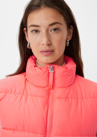 Gilet comma casual identity en rose