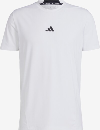 ADIDAS PERFORMANCE Toiminnallinen paita 'Designed for Training' värissä musta / valkoinen, Tuotenäkymä