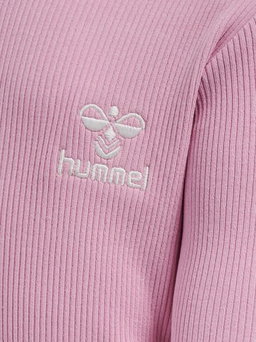 T-Shirt fonctionnel Hummel en rose